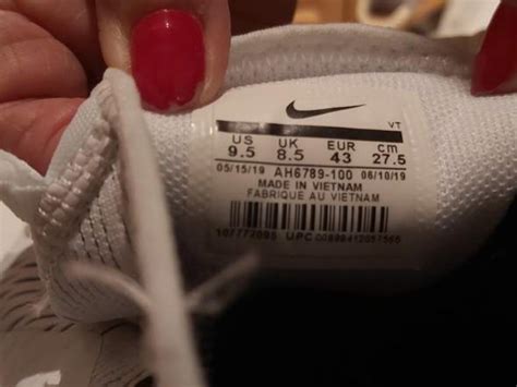 woran erkennt man original nike schuhe